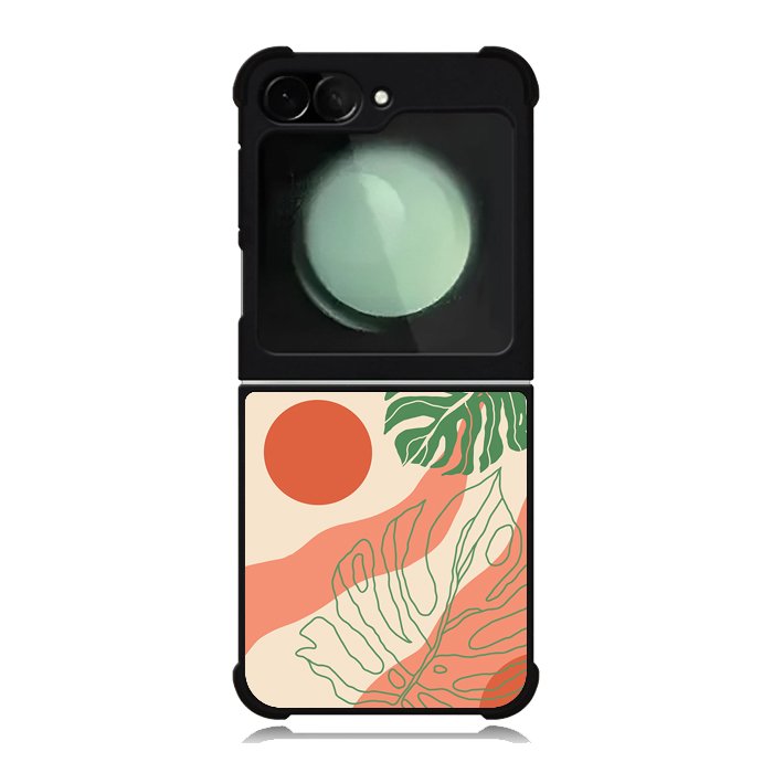 Abstract Floral FZ1335 Samsung Galaxy Z Flip 6 2024 5G Case