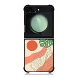 Abstract Floral FZ1335 Samsung Galaxy Z Flip 6 2024 5G Case