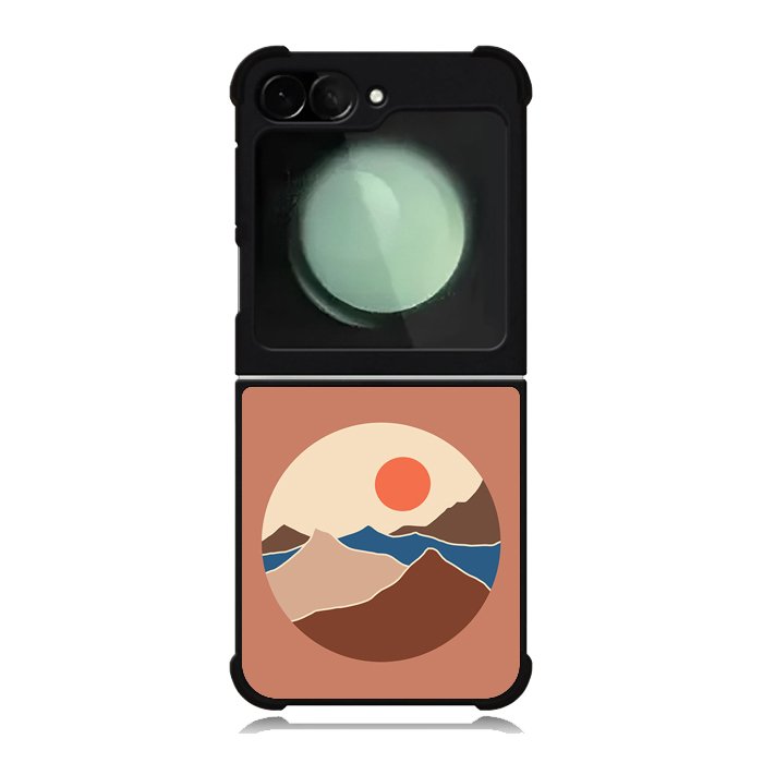 Minimalist Mountain FZ1338 Samsung Galaxy Z Flip 6 2024 5G Case