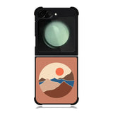Minimalist Mountain FZ1338 Samsung Galaxy Z Flip 6 2024 5G Case