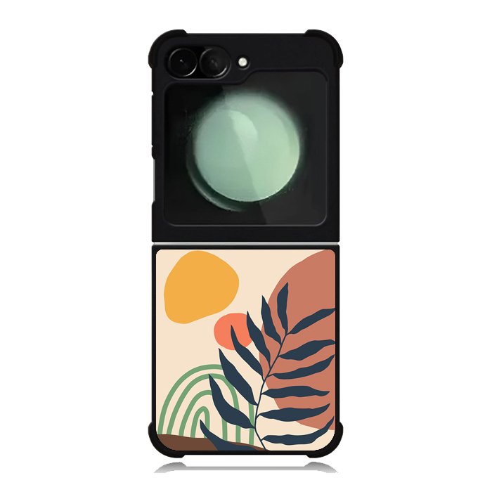 Abstract Floral FZ1340 Samsung Galaxy Z Flip 6 2024 5G Case