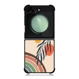 Abstract Floral FZ1342 Samsung Galaxy Z Flip 6 2024 5G Case