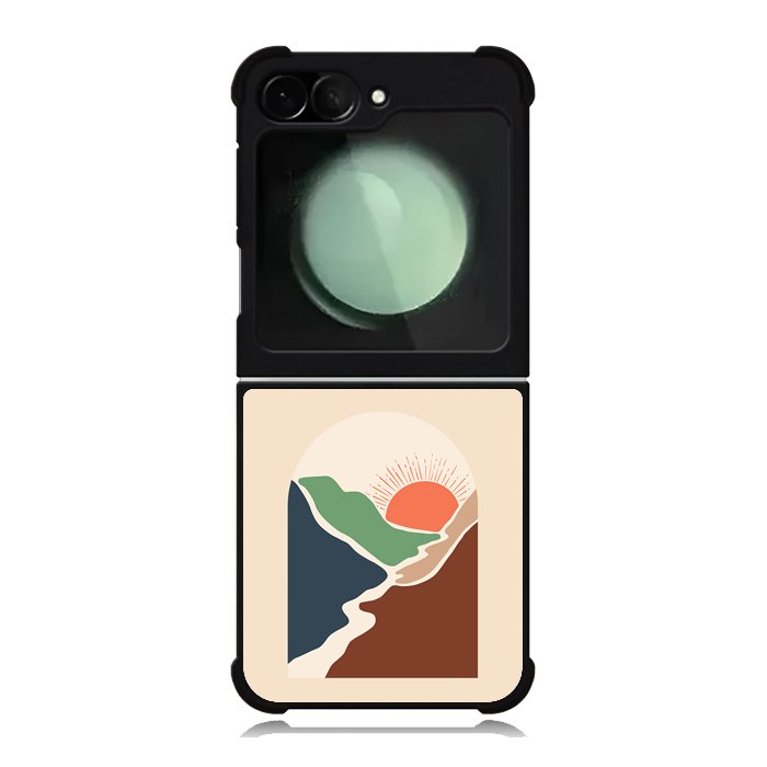 Minimalist Mountain FZ1343 Samsung Galaxy Z Flip 6 2024 5G Case