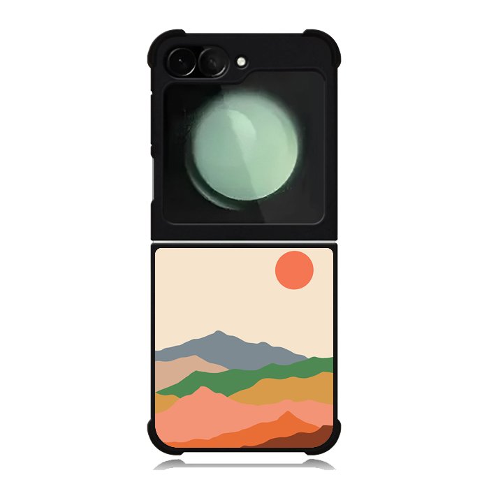 Minimalist Mountain FZ1348 Samsung Galaxy Z Flip 6 2024 5G Case