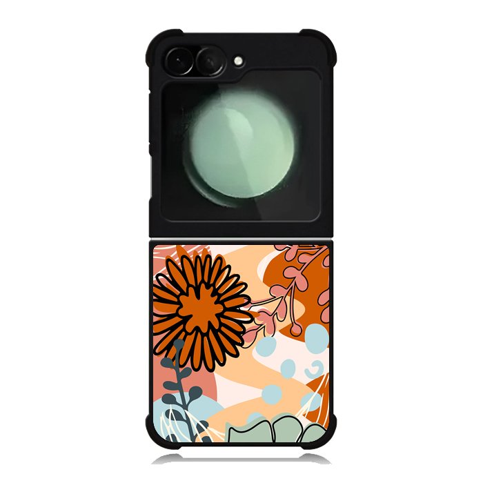 Pattern Floral FZ1351 Samsung Galaxy Z Flip 6 2024 5G Case