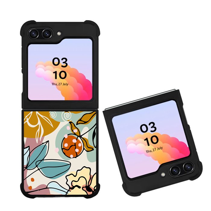 Pattern Floral FZ1355 Samsung Galaxy Z Flip 5 2023 5G Case