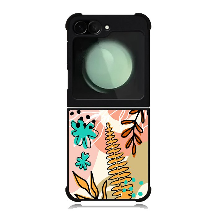 Pattern Floral FZ1356 Samsung Galaxy Z Flip 6 2024 5G Case