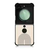 minimalist abstract FZ1359 Samsung Galaxy Z Flip 6 2024 5G Case