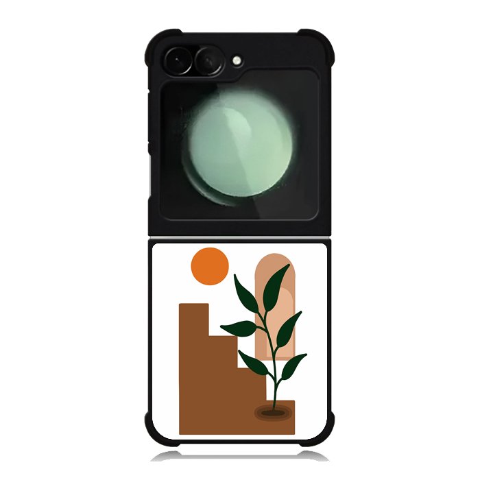 Floral Minimalist FZ1385 Samsung Galaxy Z Flip 6 2024 5G Case