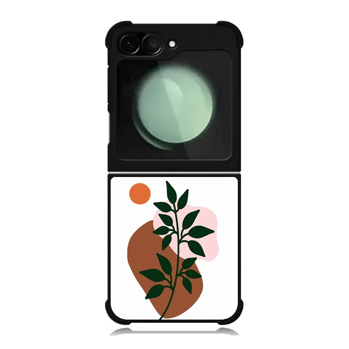 Floral Minimalist FZ1387 Samsung Galaxy Z Flip 6 2024 5G Case