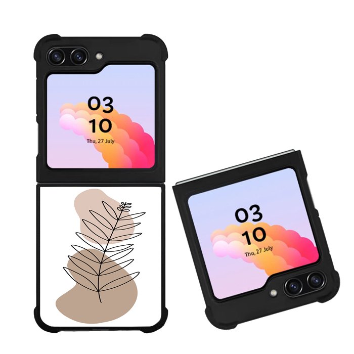 Floral Line Art FZ1397 Samsung Galaxy Z Flip 5 2023 5G Case