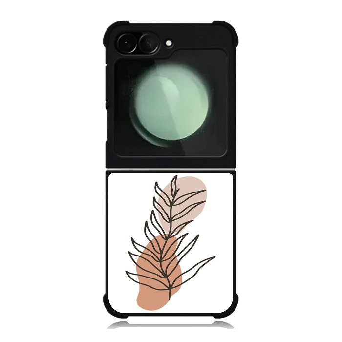 Floral Line Art FZ1398 Samsung Galaxy Z Flip 6 2024 5G Case