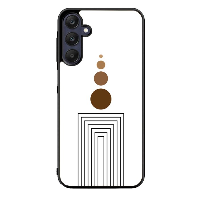Geometric Circles Stripes FZ1404 Samsung Galaxy A15 5G Case