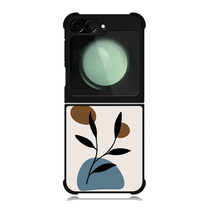 Floral Minimalist FZ1407 Samsung Galaxy Z Flip 6 2024 5G Case