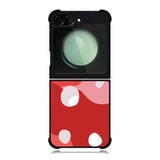 Red Pink White FZ1412 Samsung Galaxy Z Flip 6 2024 5G Case
