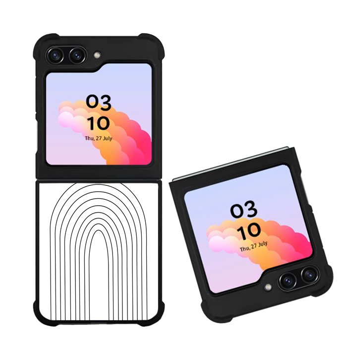 Abstract Line Art FZ1415 Samsung Galaxy Z Flip 5 2023 5G Case