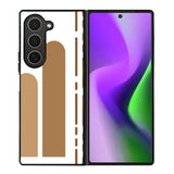 Geometric Circles FZ1420 Samsung Galaxy Z Fold 6 2024 5G Case