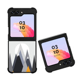 Grey Geometric Mountains FZ1427 Samsung Galaxy Z Flip 5 2023 5G Case
