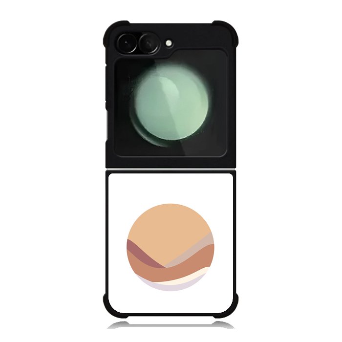 Circles Abstract FZ1431 Samsung Galaxy Z Flip 6 2024 5G Case