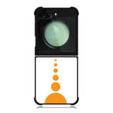 Circles Abstract FZ1433 Samsung Galaxy Z Flip 6 2024 5G Case