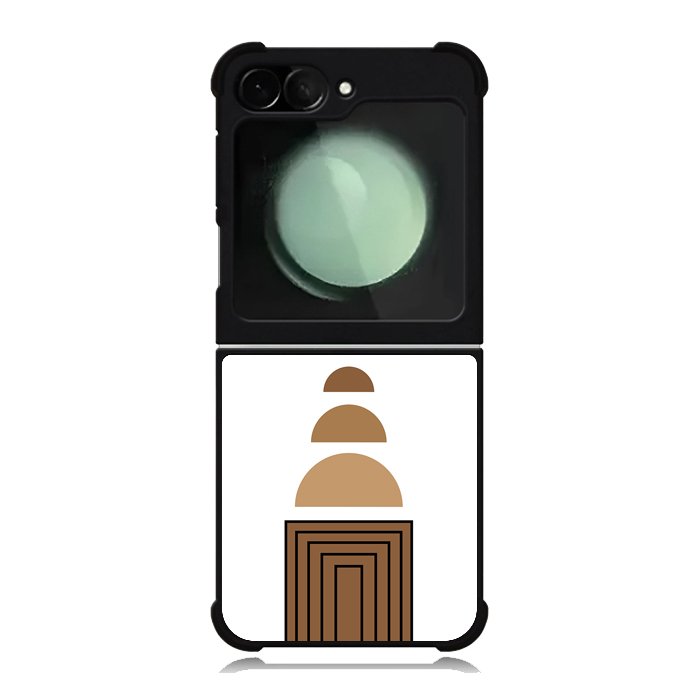 Geometric Circle FZ1447 Samsung Galaxy Z Flip 6 2024 5G Case