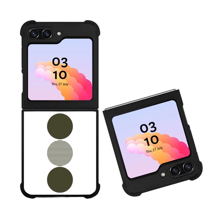 Minimalist Circles  FZ1463 Samsung Galaxy Z Flip 5 2023 5G Case