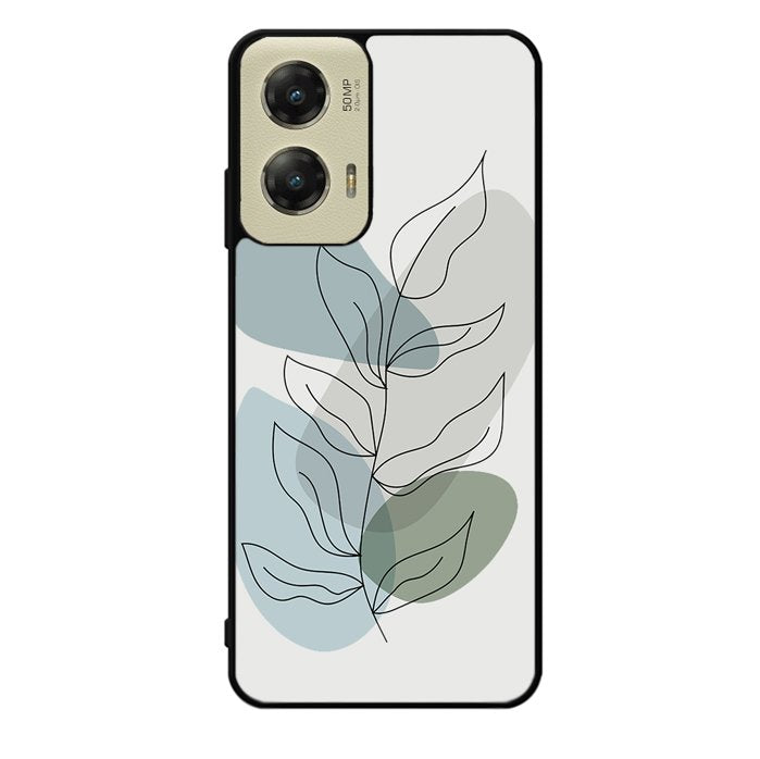 Floral Line Art FZ1472 Motorola Moto G Stylus 5G 2024 Case