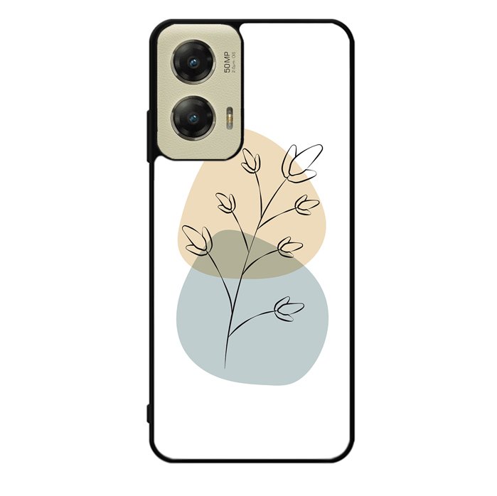 Floral Line Art FZ1482 Motorola Moto G Stylus 5G 2024 Case