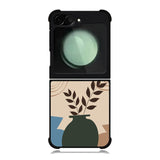Floral Minimalist FZ1491 Samsung Galaxy Z Flip 6 2024 5G Case