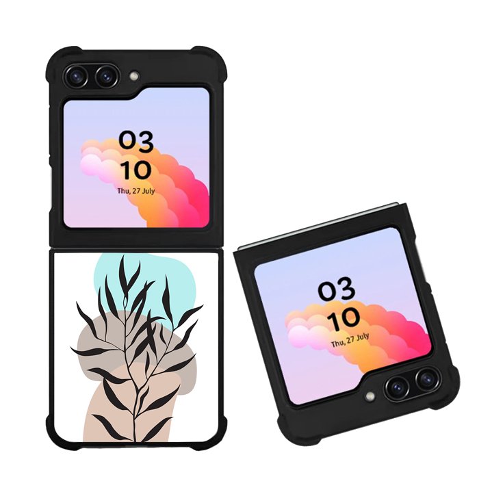 Floral Minimalist FZ1501 Samsung Galaxy Z Flip 5 2023 5G Case