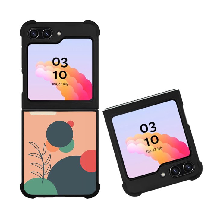 Floral Minimalist FZ1502 Samsung Galaxy Z Flip 5 2023 5G Case