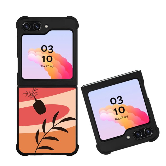 Floral Minimalist FZ1506 Samsung Galaxy Z Flip 5 2023 5G Case