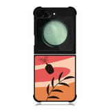 Floral Minimalist FZ1506 Samsung Galaxy Z Flip 6 2024 5G Case