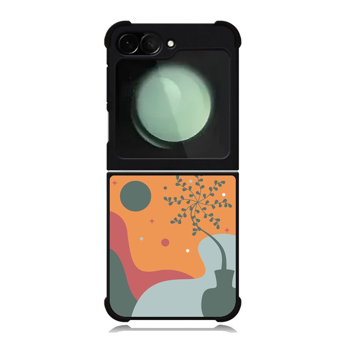 Floral Minimalist FZ1508 Samsung Galaxy Z Flip 6 2024 5G Case