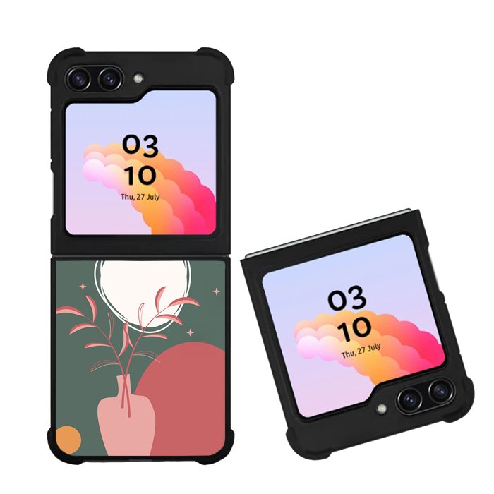 Floral Minimalist FZ1509 Samsung Galaxy Z Flip 5 2023 5G Case