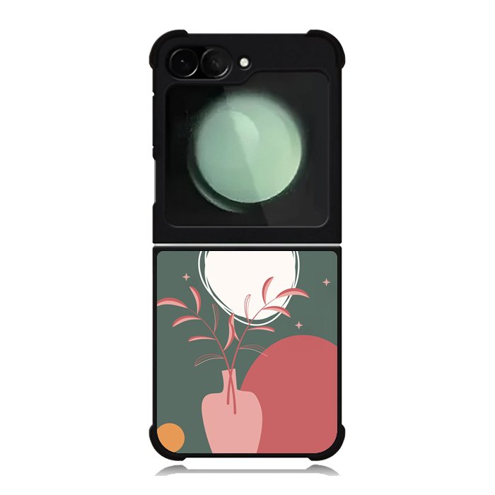 Floral Minimalist FZ1509 Samsung Galaxy Z Flip 6 2024 5G Case