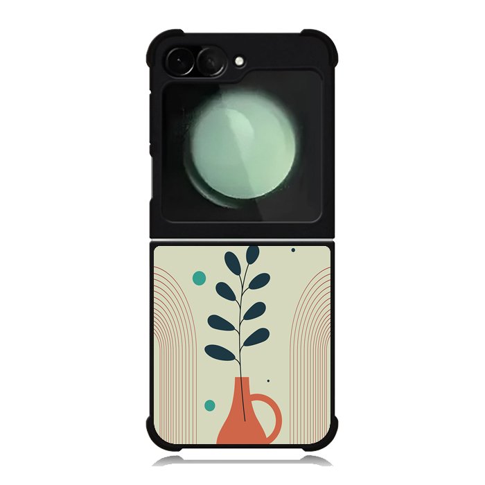 Floral Minimalist FZ1511 Samsung Galaxy Z Flip 6 2024 5G Case