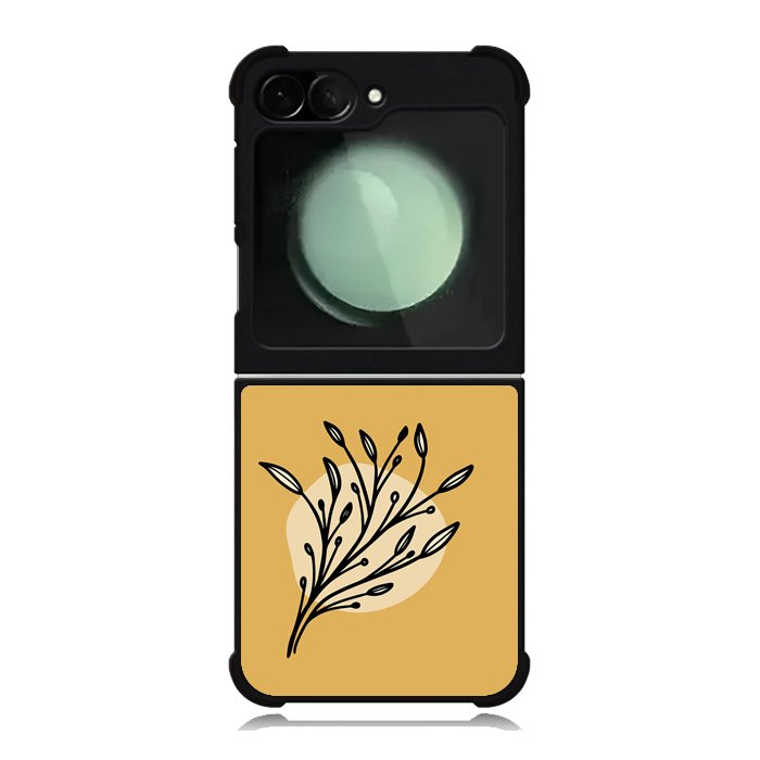 Floral Minimalist FZ1520 Samsung Galaxy Z Flip 6 2024 5G Case