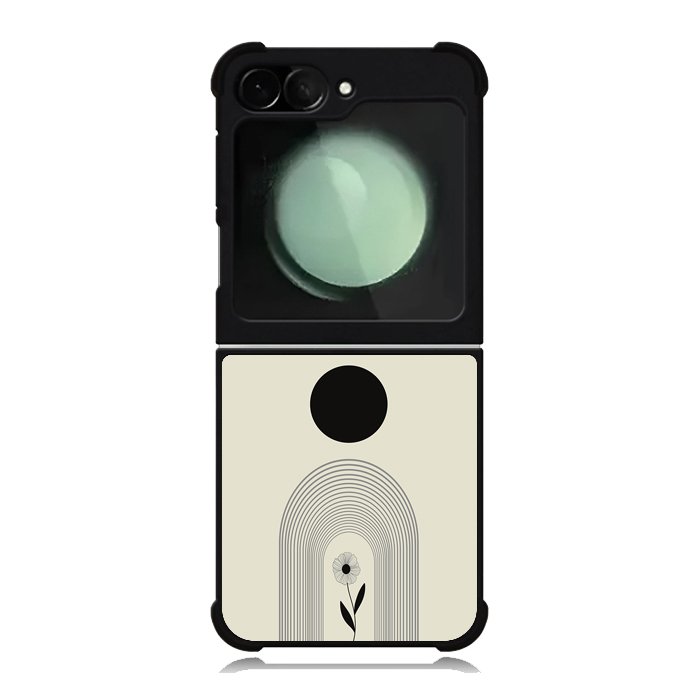 Floral Minimalist FZ1528 Samsung Galaxy Z Flip 6 2024 5G Case