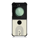 Floral Minimalist FZ1528 Samsung Galaxy Z Flip 6 2024 5G Case