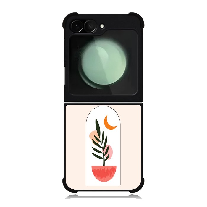 Floral Minimalist FZ1539 Samsung Galaxy Z Flip 6 2024 5G Case