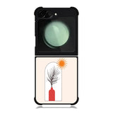 Floral Minimalist FZ1541 Samsung Galaxy Z Flip 6 2024 5G Case