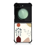 Floral Minimalist FZ1548 Samsung Galaxy Z Flip 6 2024 5G Case