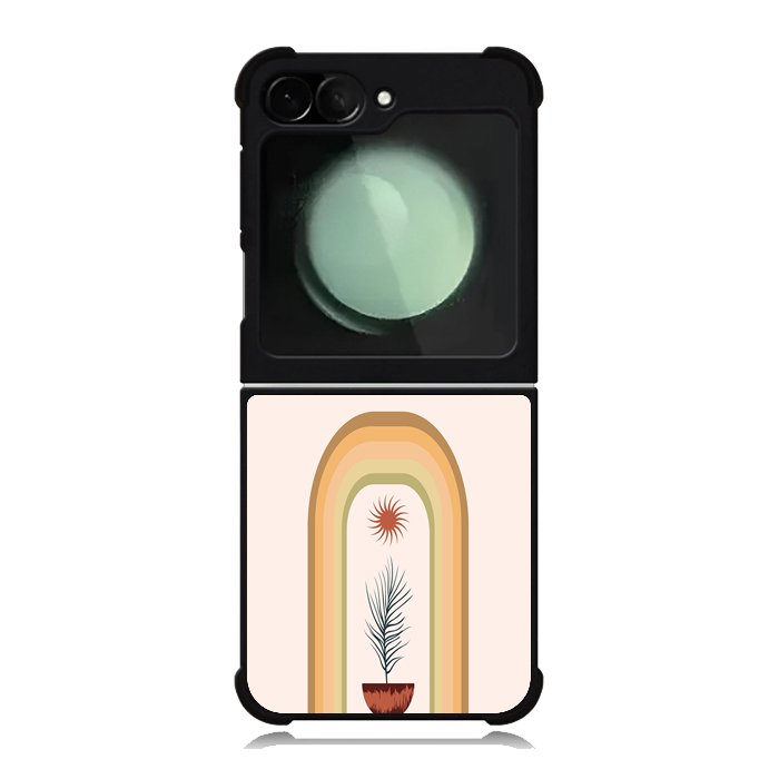 Floral Minimalist FZ1549 Samsung Galaxy Z Flip 6 2024 5G Case
