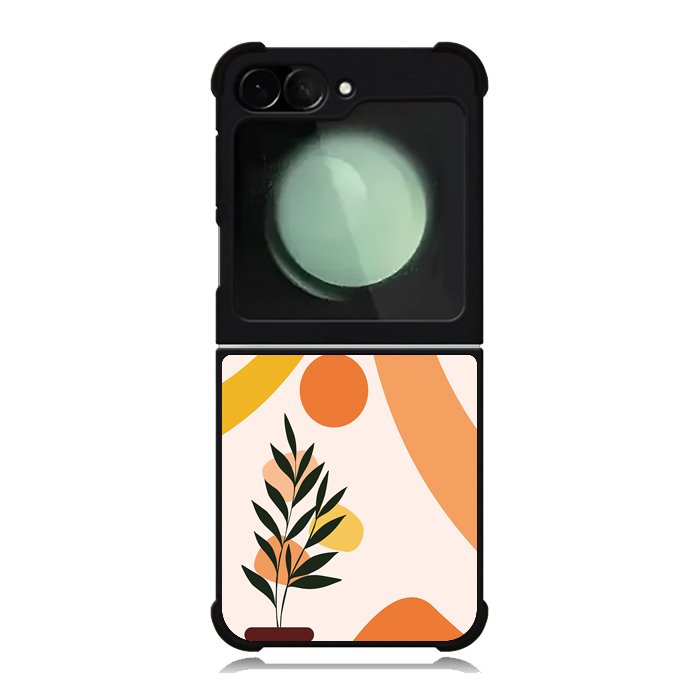 Floral Minimalist FZ1555 Samsung Galaxy Z Flip 6 2024 5G Case