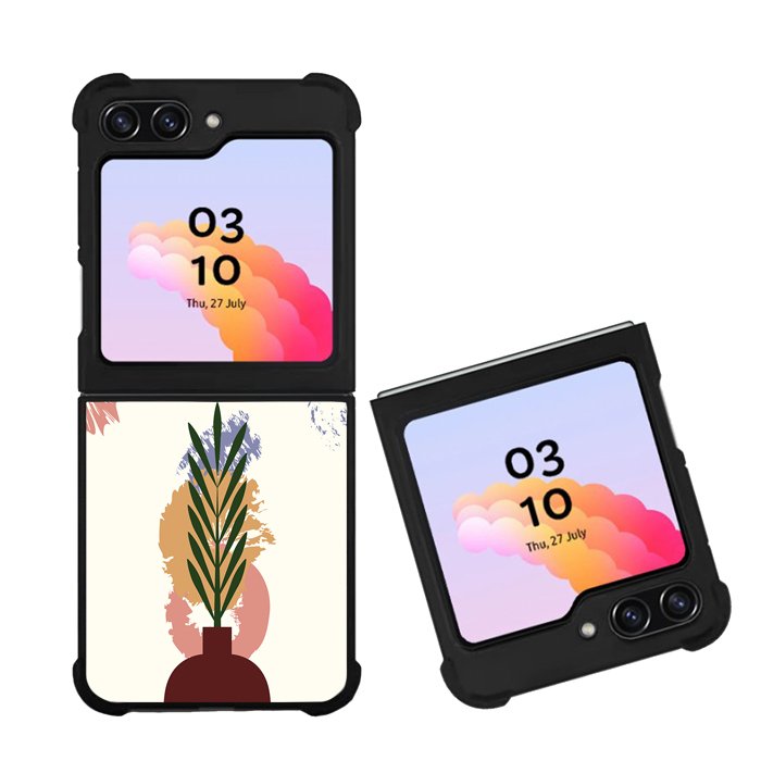 Floral Minimalist FZ1566 Samsung Galaxy Z Flip 5 2023 5G Case