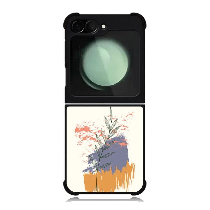 Floral Minimalist FZ1567 Samsung Galaxy Z Flip 6 2024 5G Case