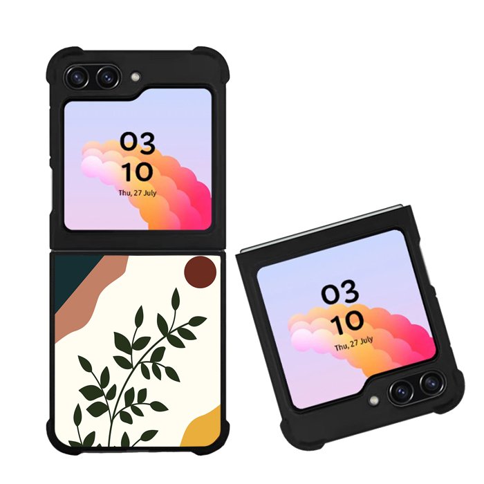 Floral Minimalist FZ1572 Samsung Galaxy Z Flip 5 2023 5G Case
