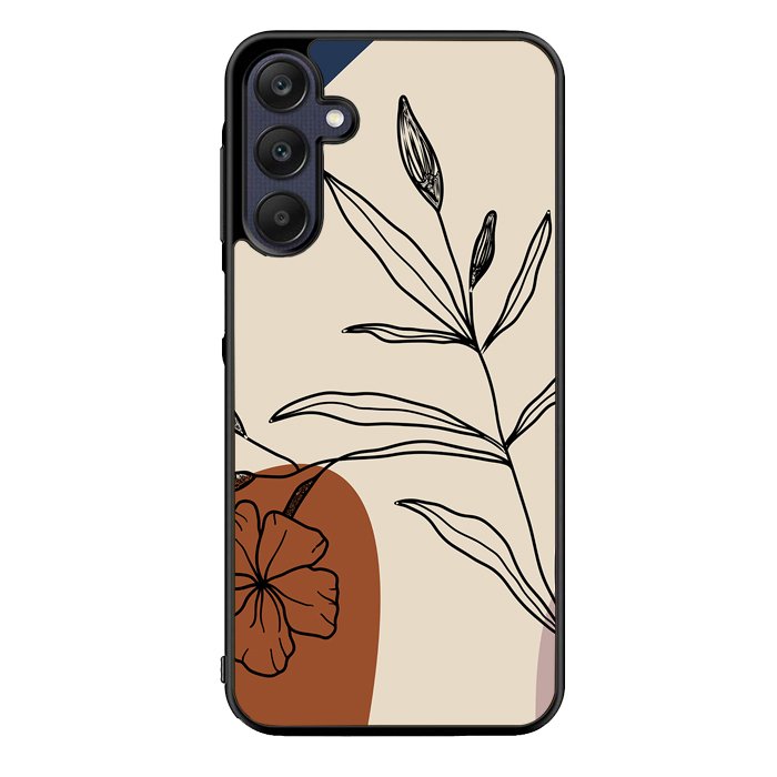 Floral Minimalist FZ1590 Samsung Galaxy A15 5G Case