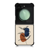 Floral Minimalist FZ1591 Samsung Galaxy Z Flip 6 2024 5G Case